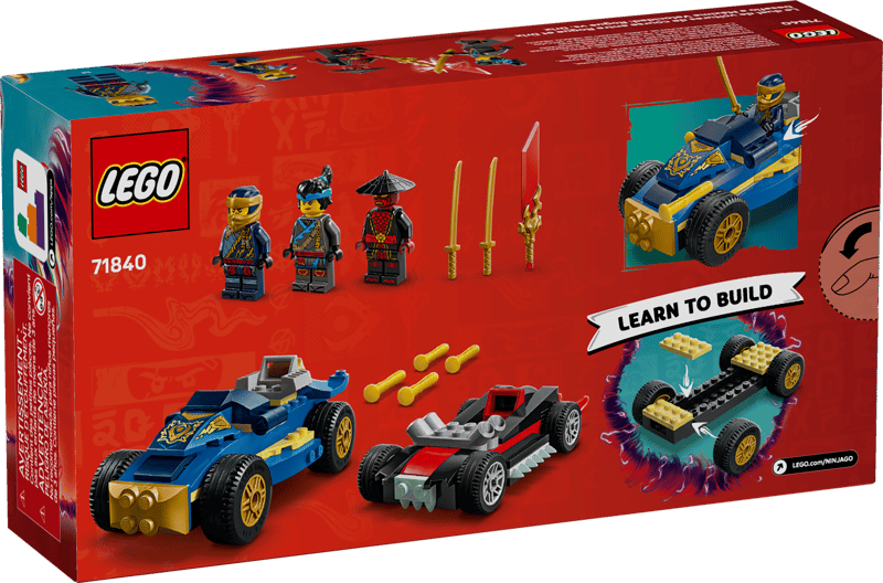 71840 LEGO® Rogue vs. Drix Race Car Duel – Brick It Again