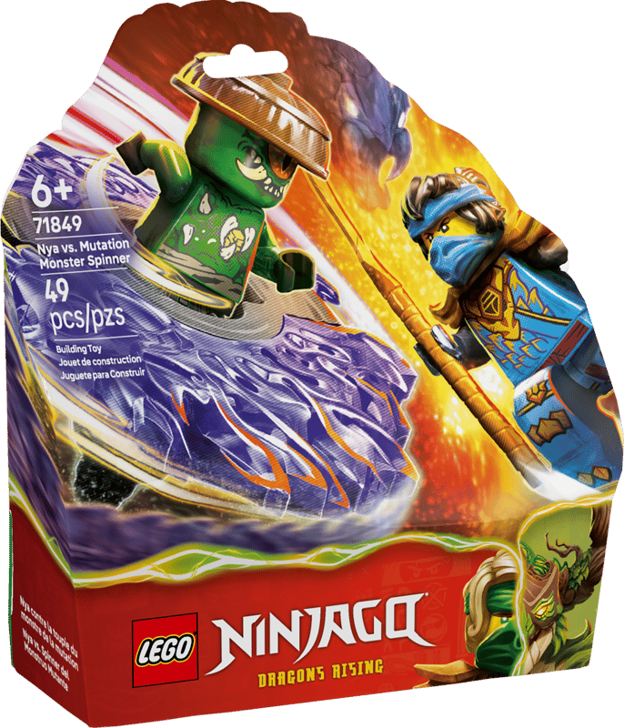 71849 LEGO® Nya vs. Mutation Monster Spinner – Brick It Again