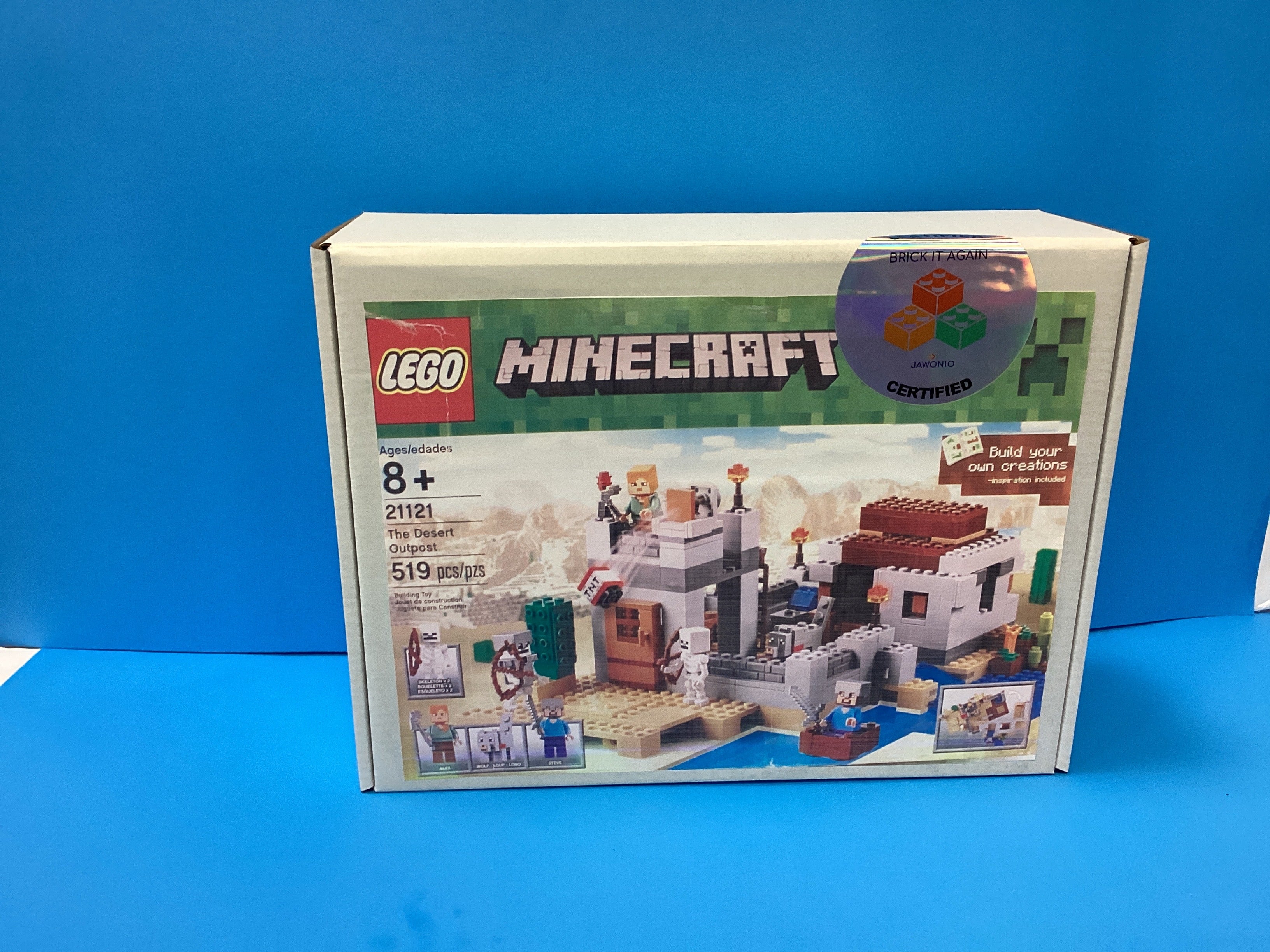 21121 Minecraft® The Desert Outpost – Brick It Again