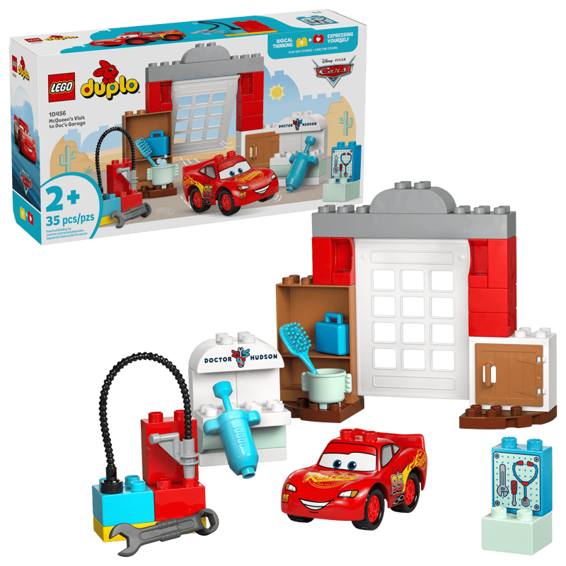 10456 LEGO® McQueen's Visit to Doc's Garage