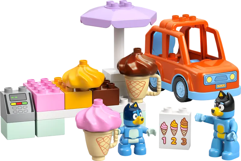 10458 Ice Cream Trip with Bluey