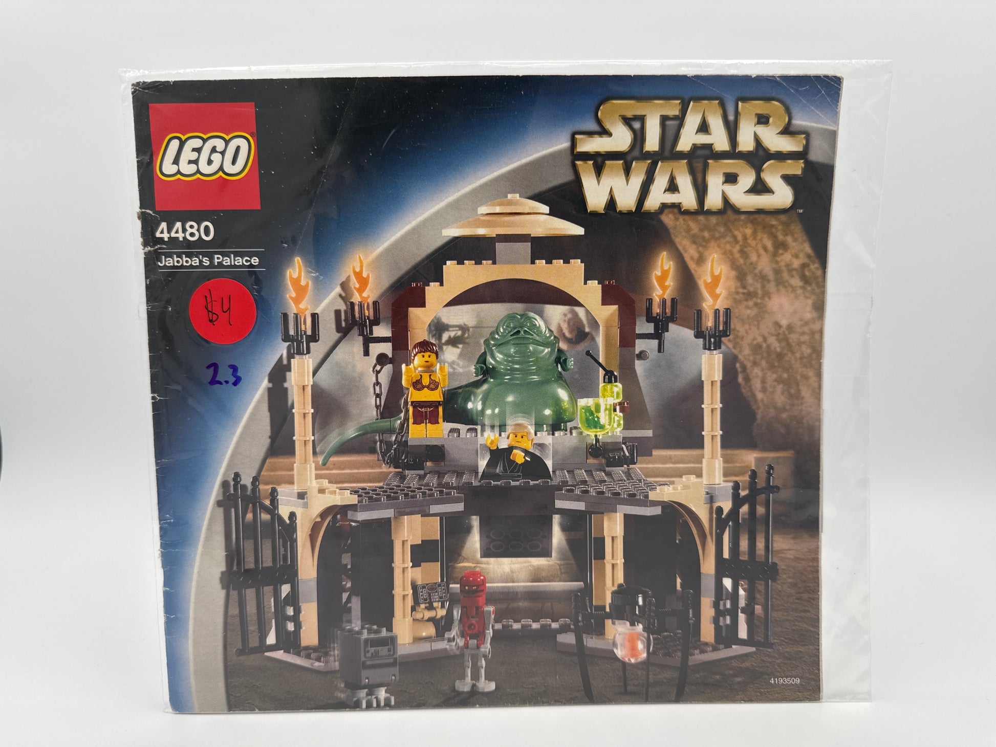 4480 Jabba's Palace Instructions