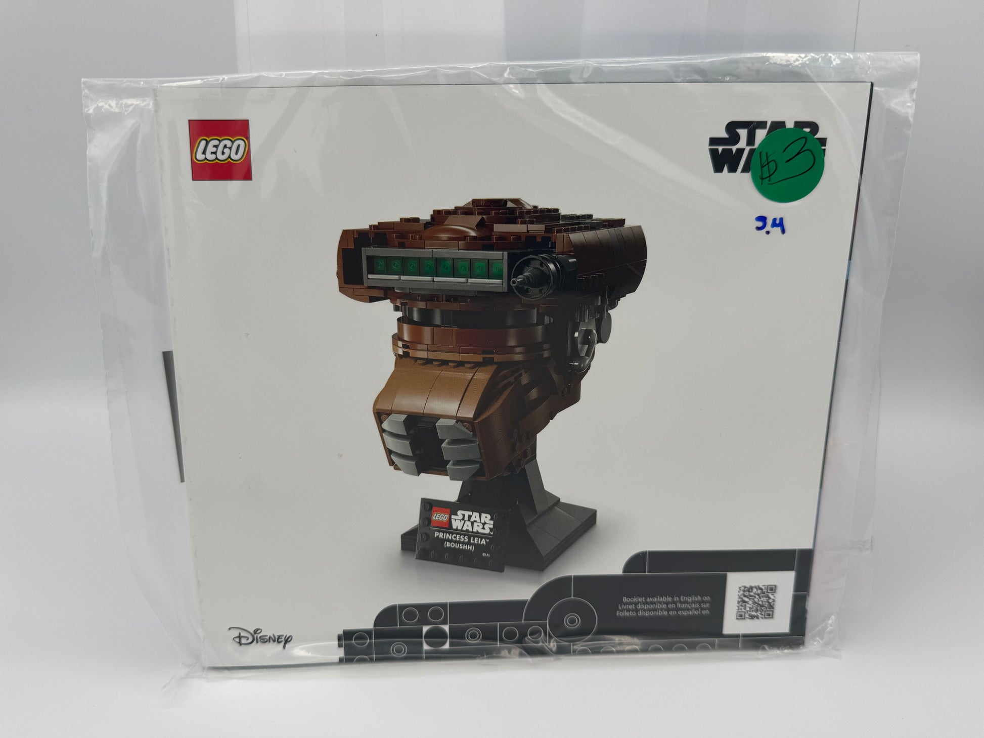 75351 Princess Leia (Boushh) Helmet Instructions