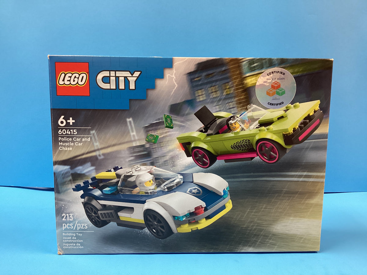 60415 Police Car and Muscle Car Chase