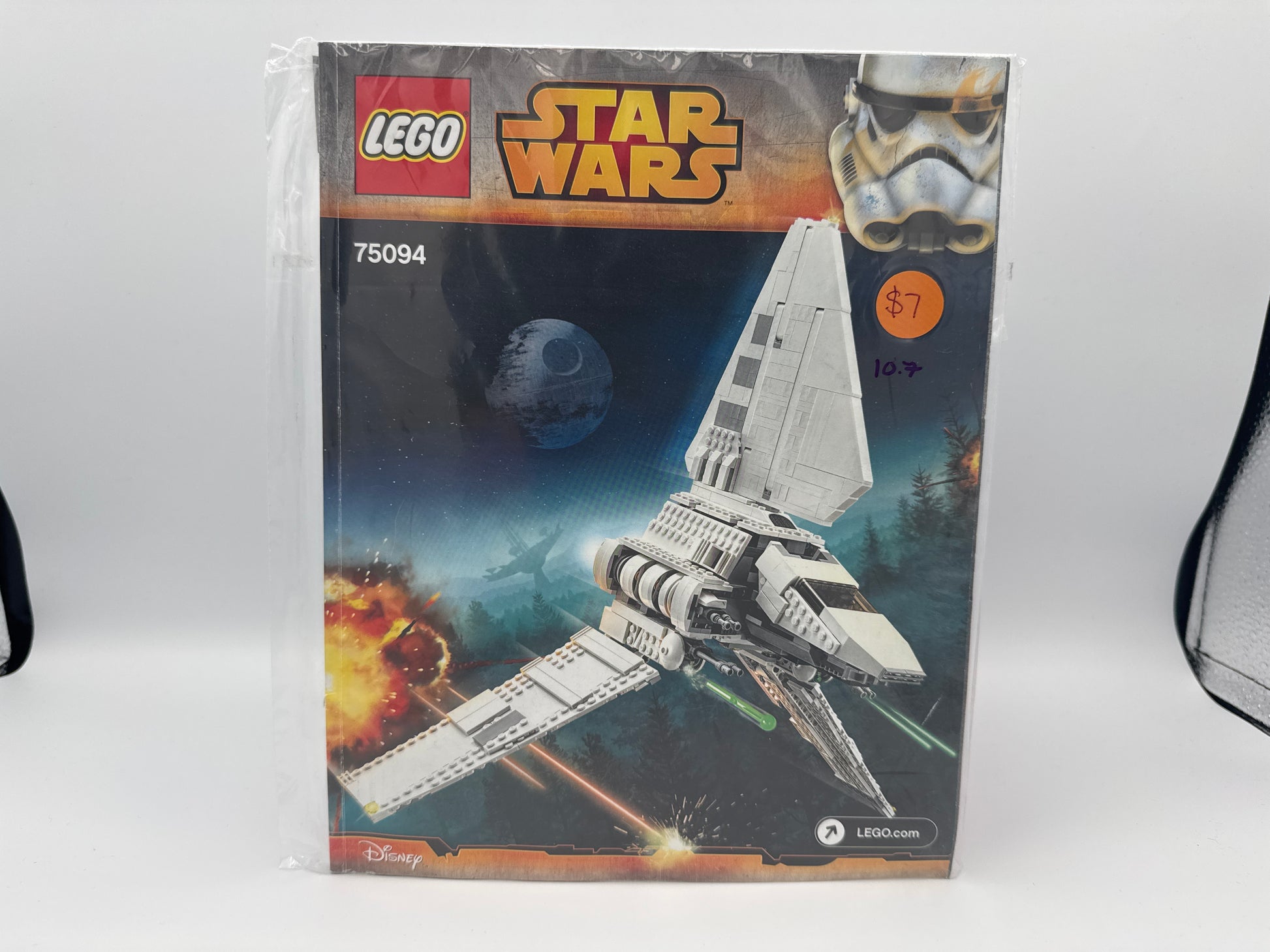 75094 Imperial Shuttle Tydirium Instructions