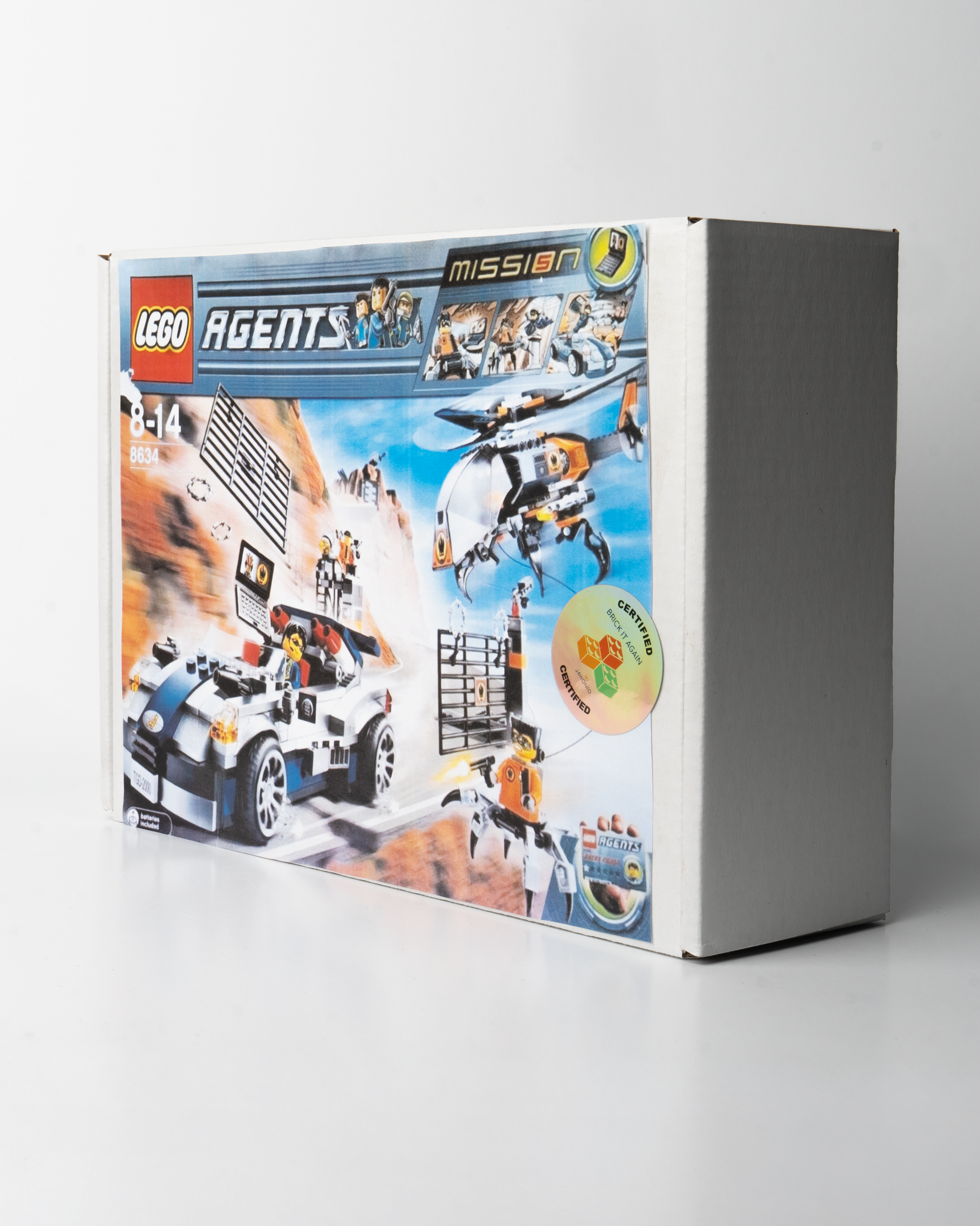 8634 LEGO Agents Turbocar Chase