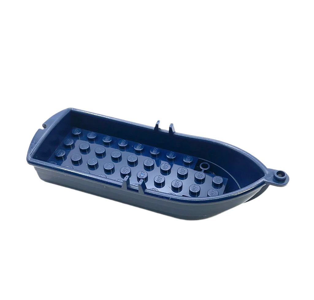 Boat, 14 x 5 x 2 with Oarlocks and 2 Hollow Inside Studs (2551)