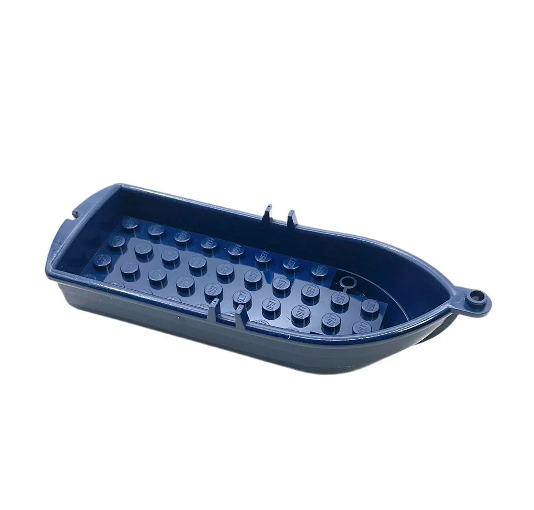 Boat, 14 x 5 x 2 with Oarlocks and 2 Hollow Inside Studs (2551)