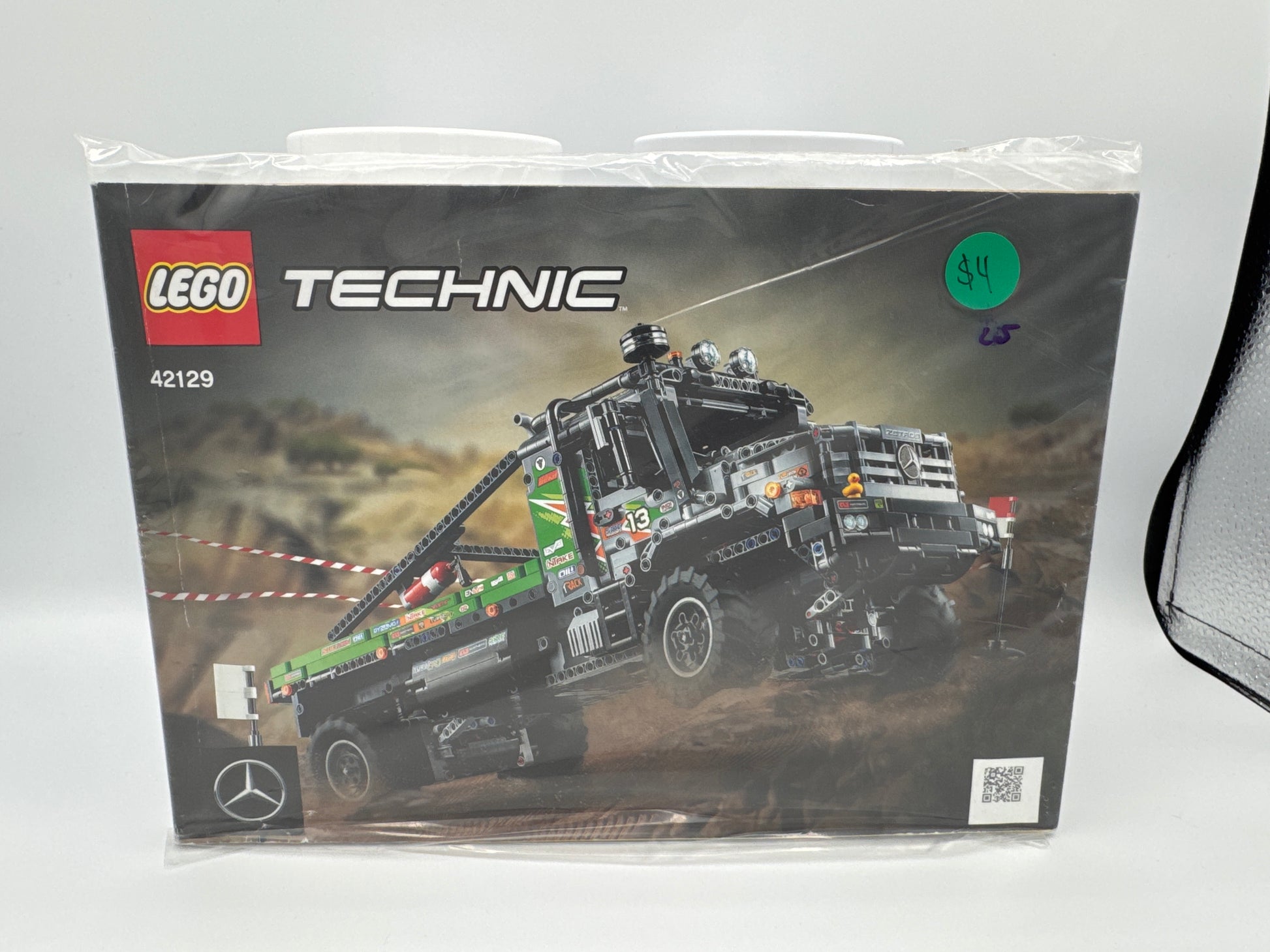 42129 4x4 Mercedes-Benz Zetros Trial Truck Instructions