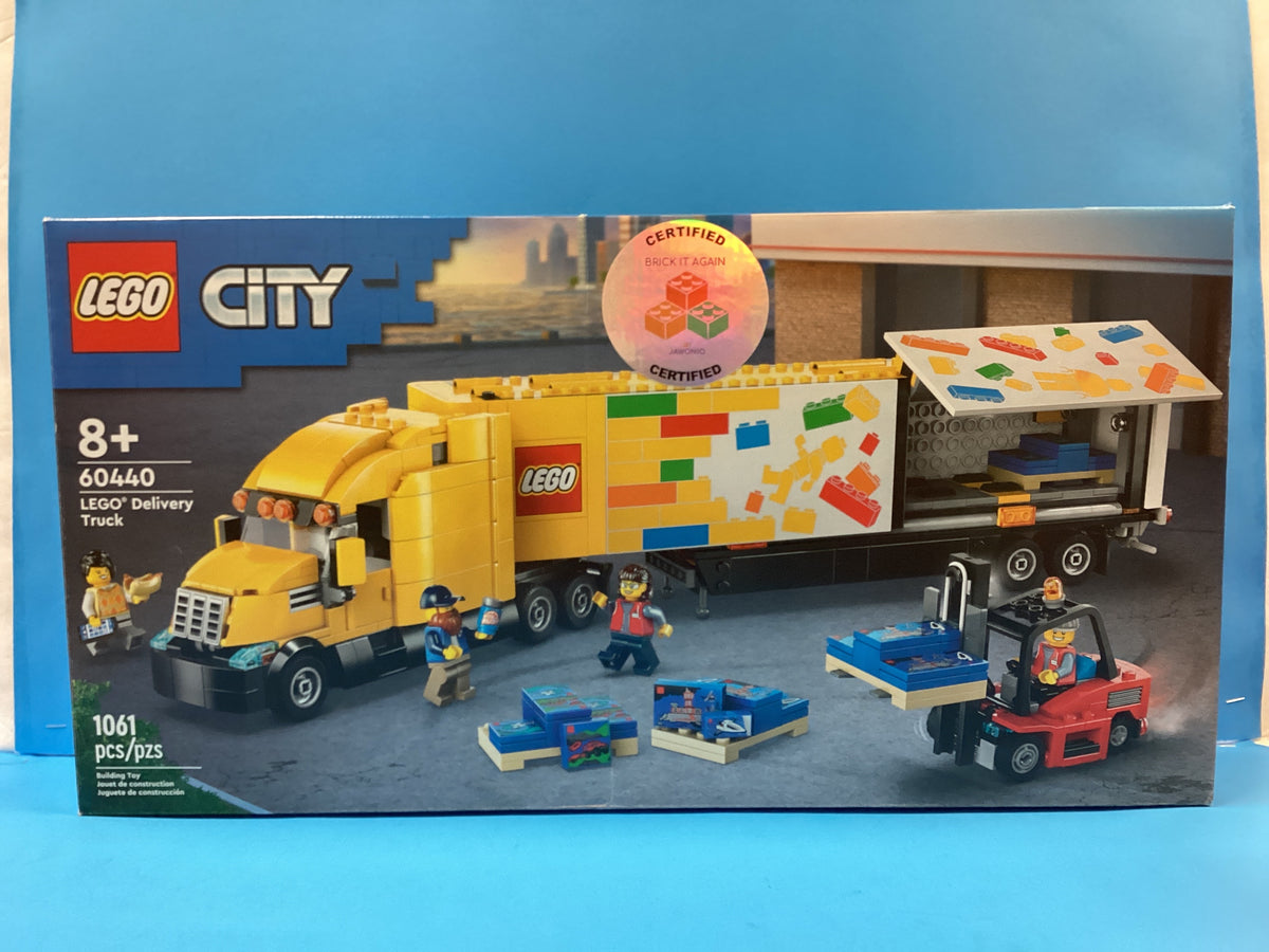 60440 Yellow Delivery Truck