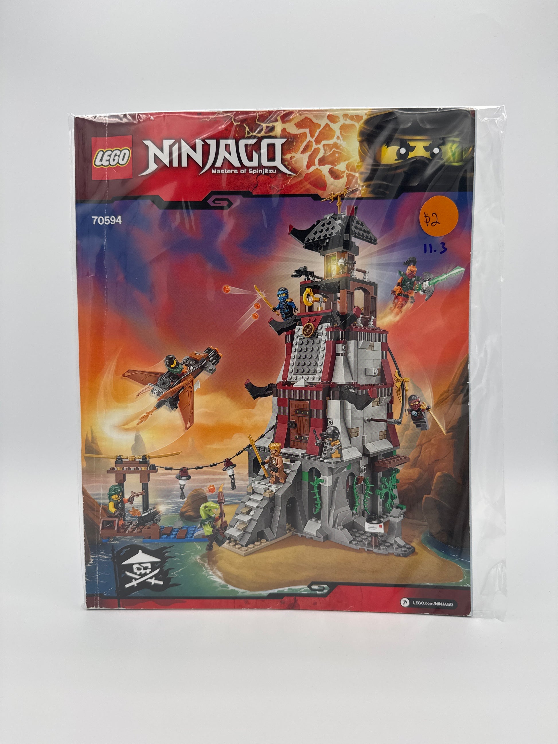70594 The Lighthouse Siege Instructions