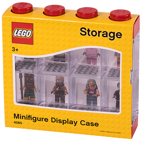 40650601 8-Minifigure Display Case – Red