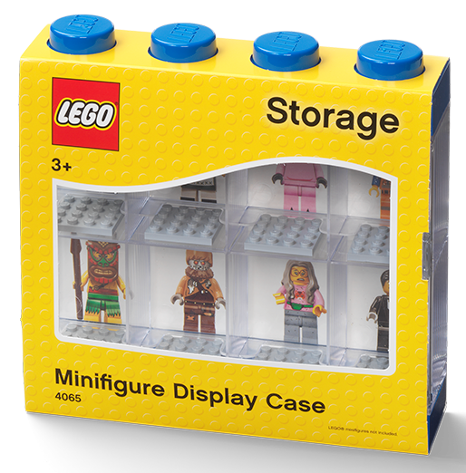 40650005 LEGO Minifigure Display 8 Bright Blue