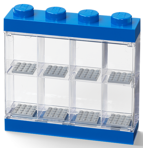 40650005 LEGO Minifigure Display 8 Bright Blue