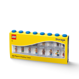 LEGO Minifigure Display 16 Bright Blue