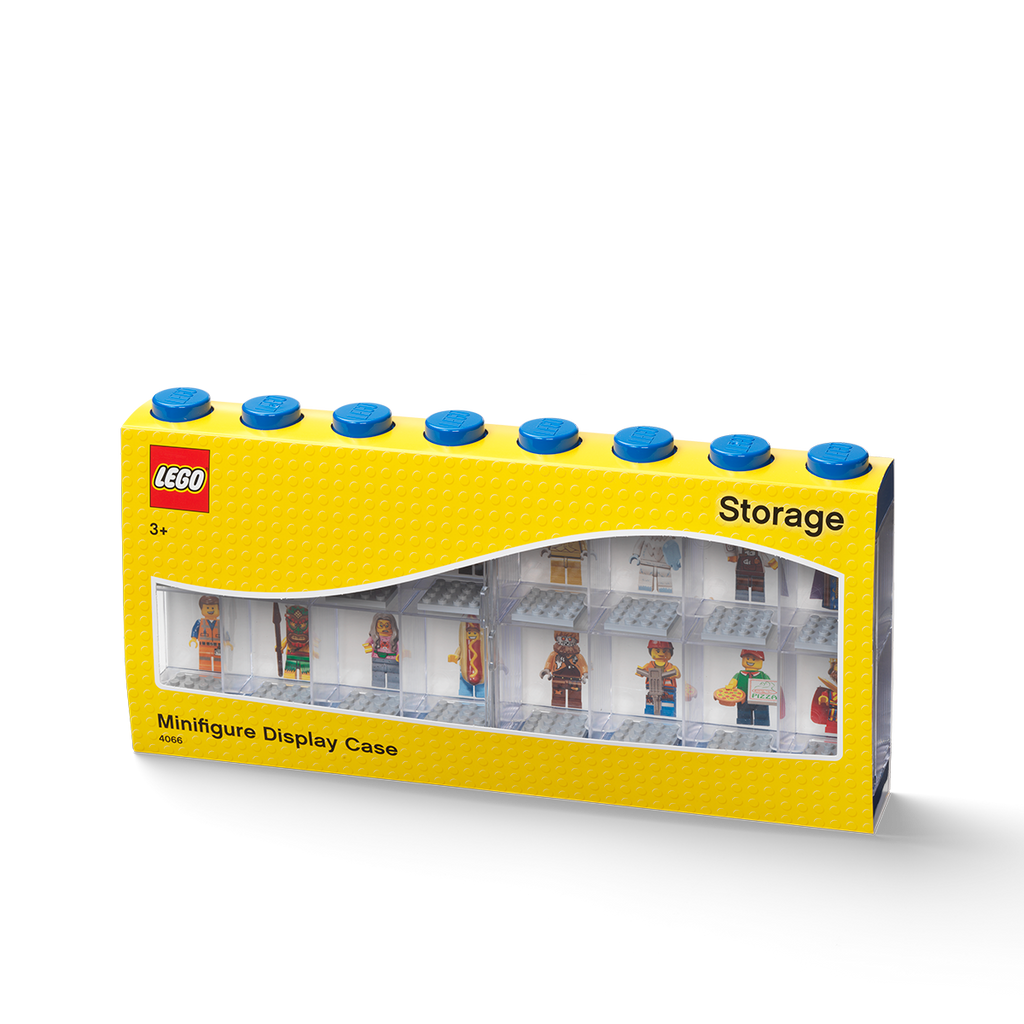 LEGO Minifigure Display 16 Bright Blue
