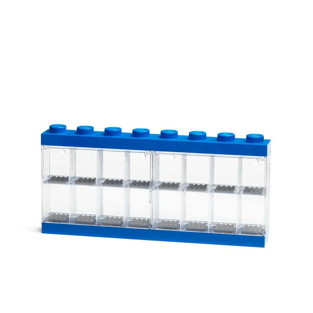 LEGO Minifigure Display 16 Bright Blue
