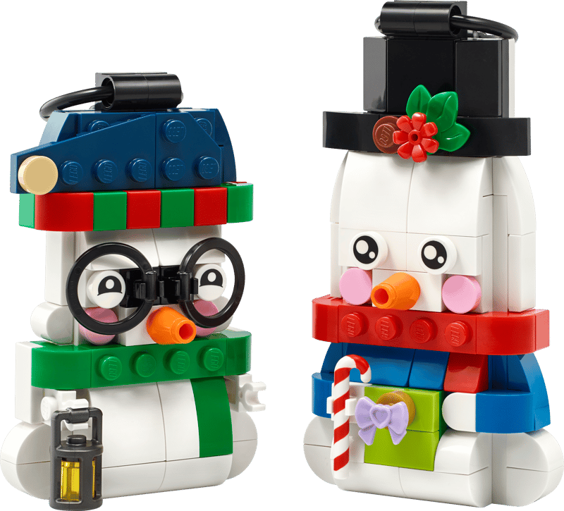 40812 Snowman Ornaments