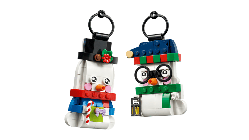 40812 Snowman Ornaments