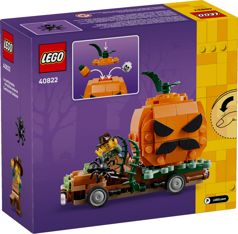40822 Jack-O'-Lantern Pickup Truck