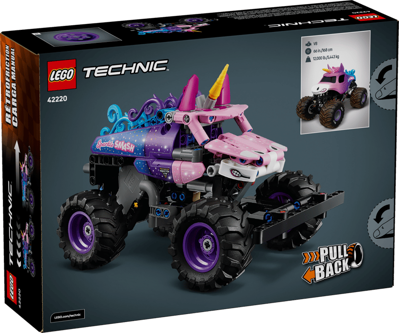 42220 Monster Jam™ Sparkle Smash™ Pull-Back