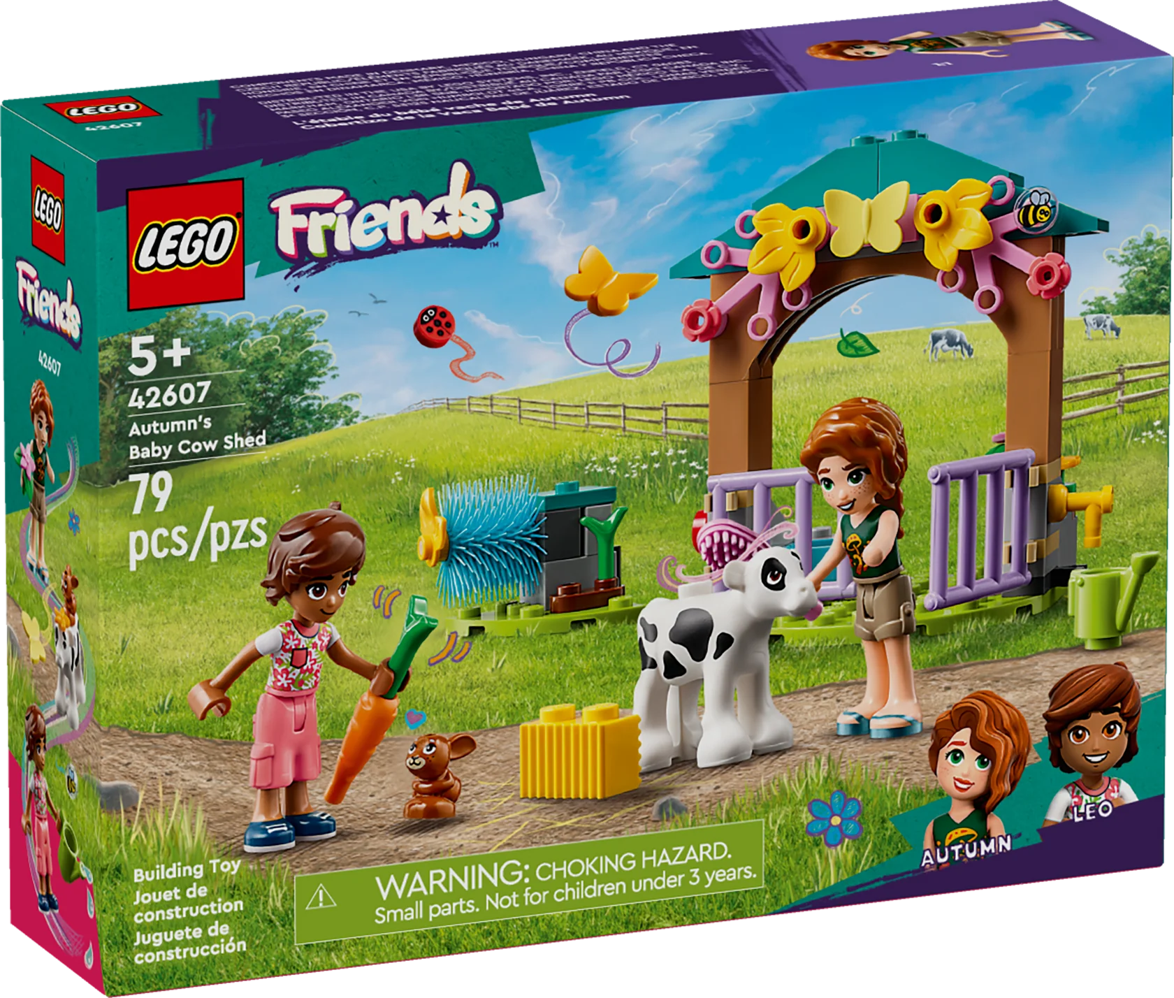 42607 Autumn's Baby Cow Shed