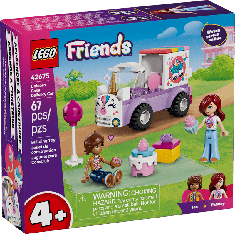 42675 Unicorn Cake Delivery Car
