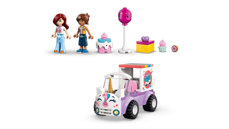 42675 Unicorn Cake Delivery Car