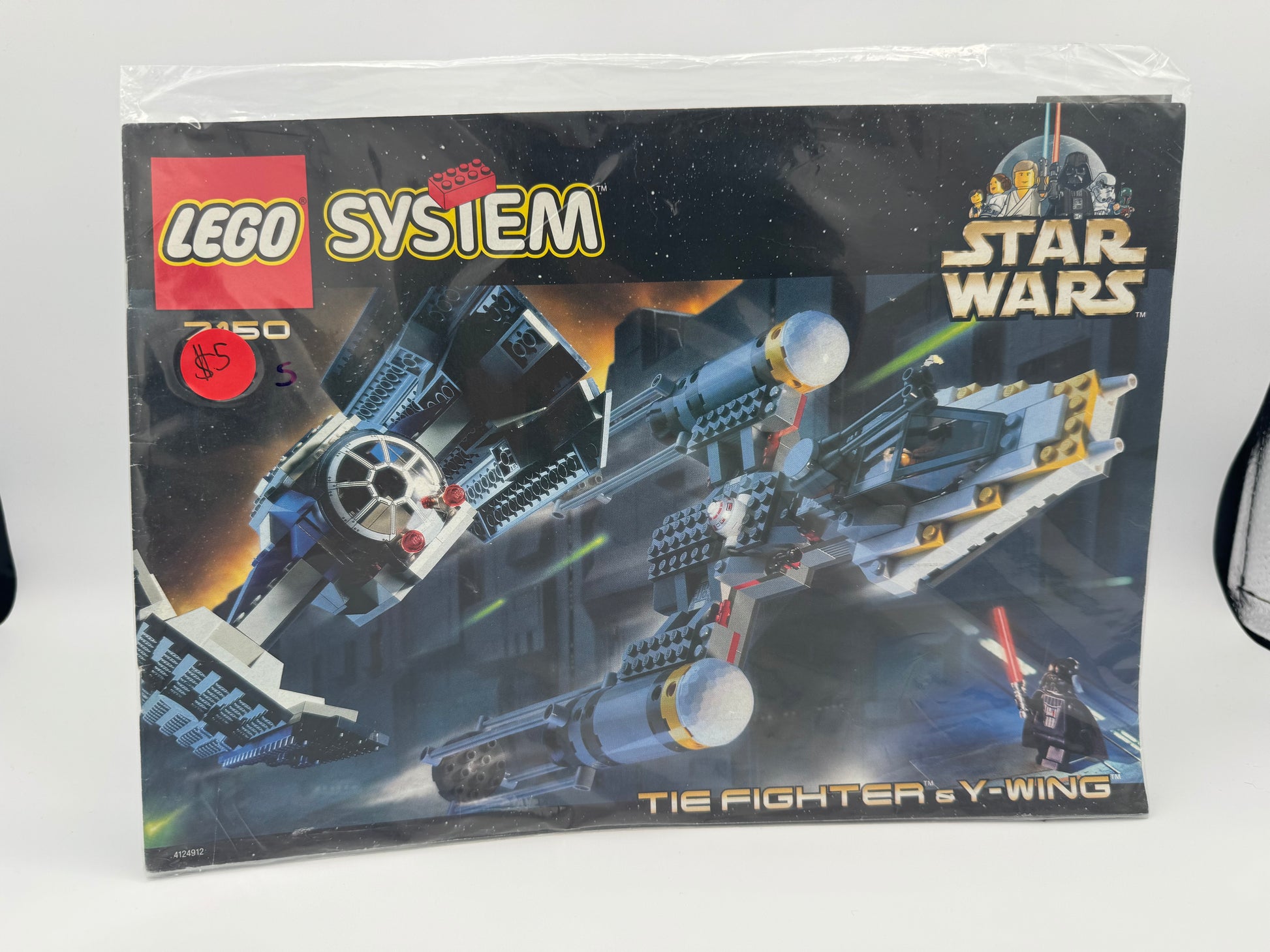 7150 TIE Fighter & Y-wing Instructions