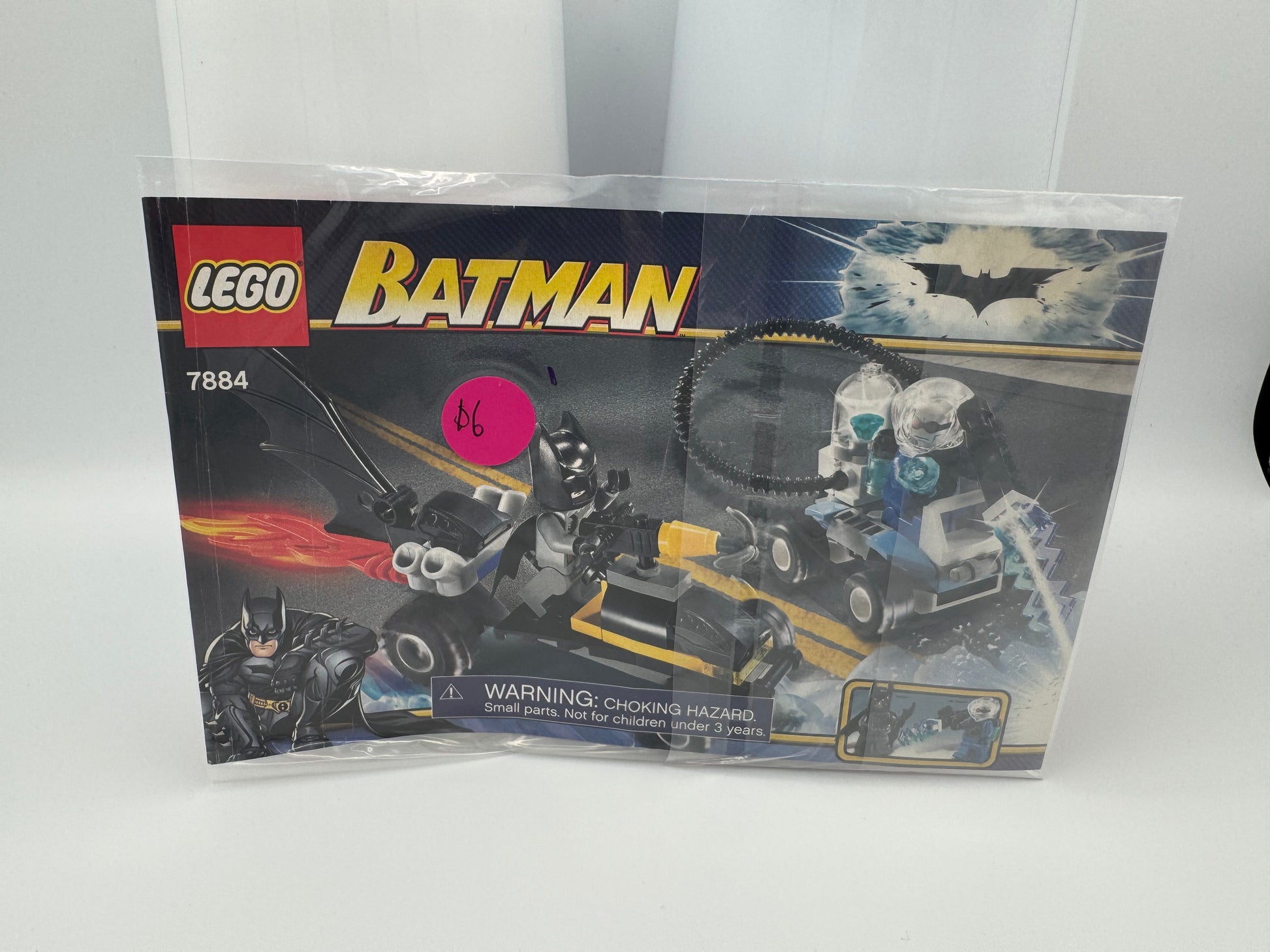 7884 Batman's Buggy: The Escape of Mr. Freeze Instructions