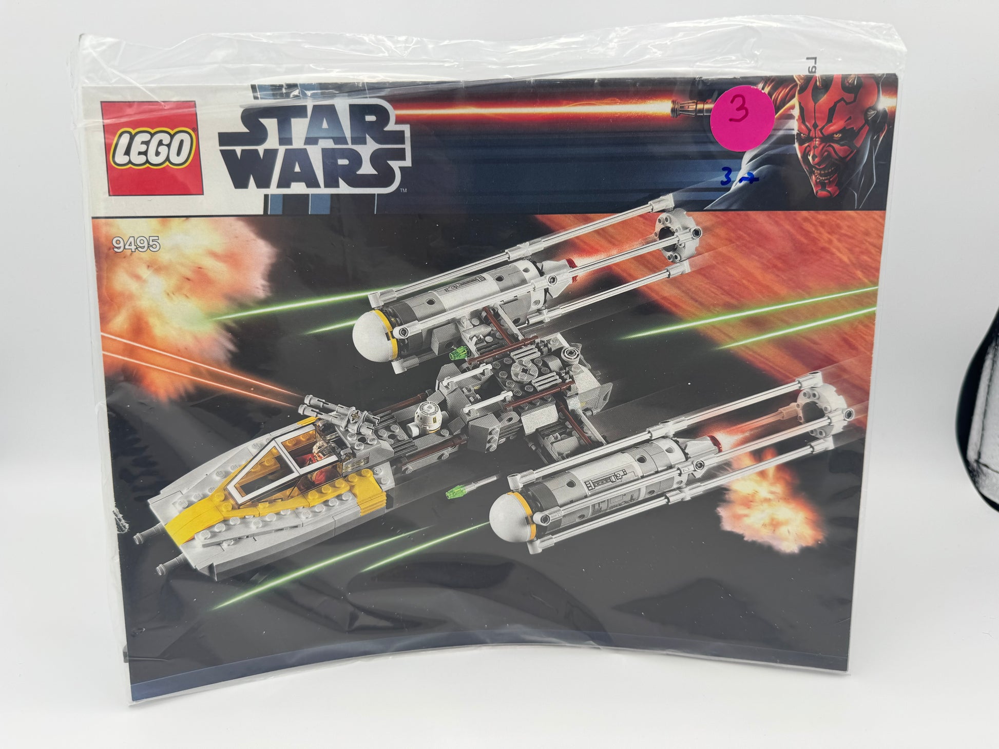 9495 Gold Leader's Y-wing Starfighter Instructions