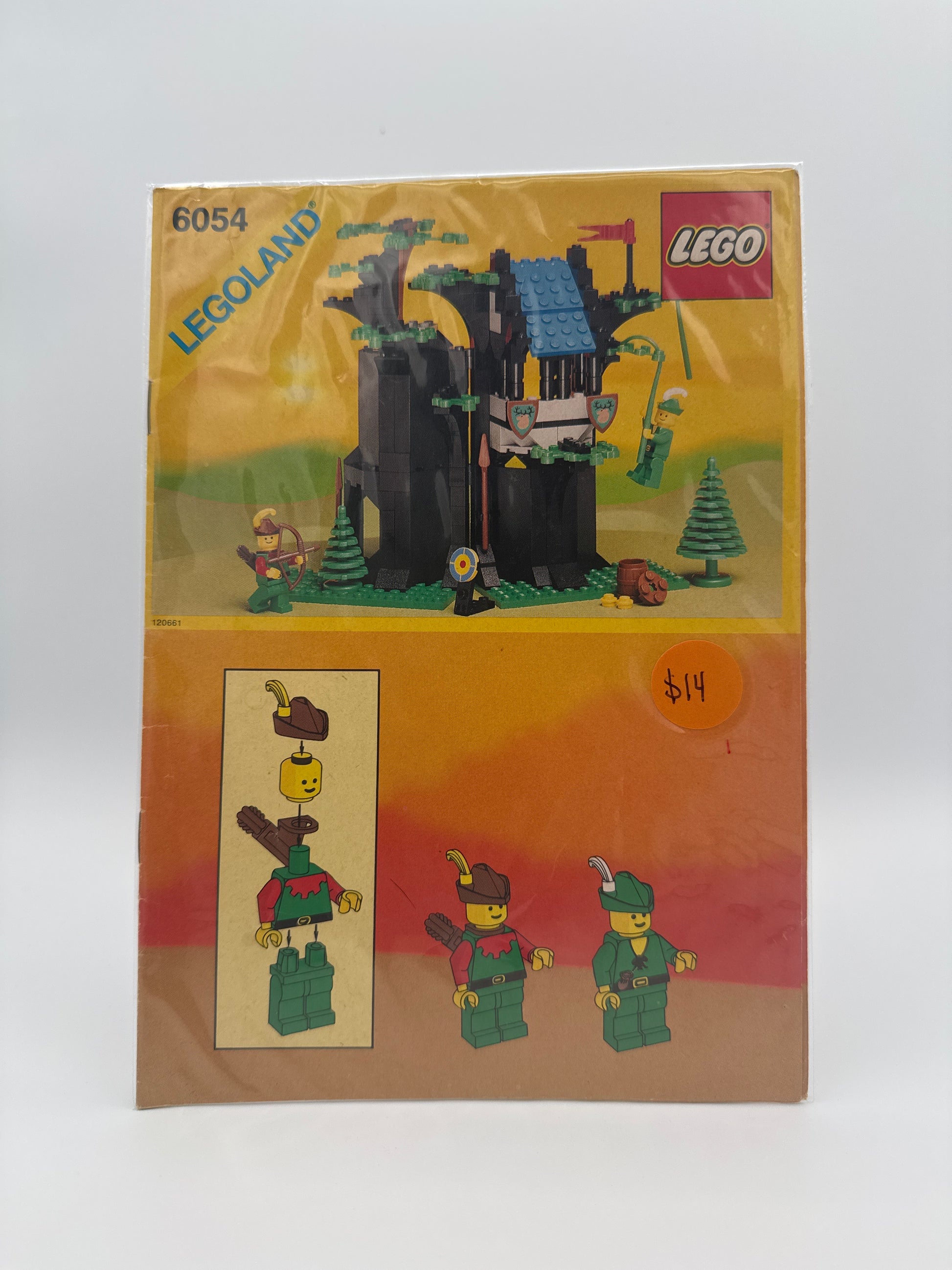 6054 Forestmen's Hideout Instructions