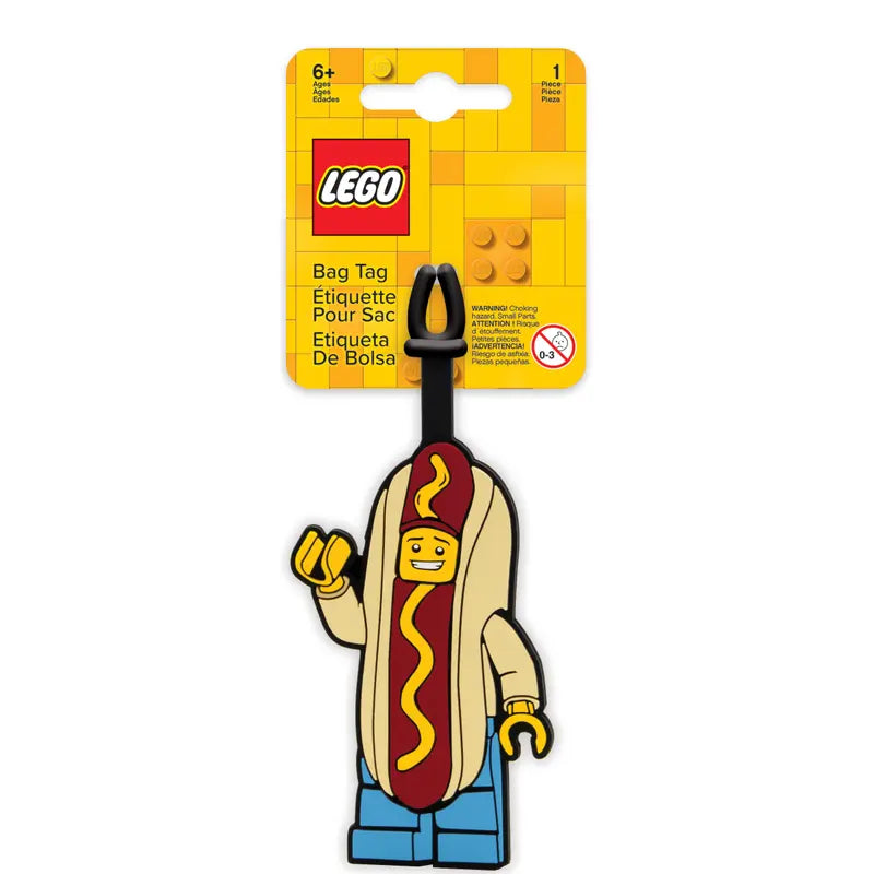 52615 Hot Dog Guy Bag Tag