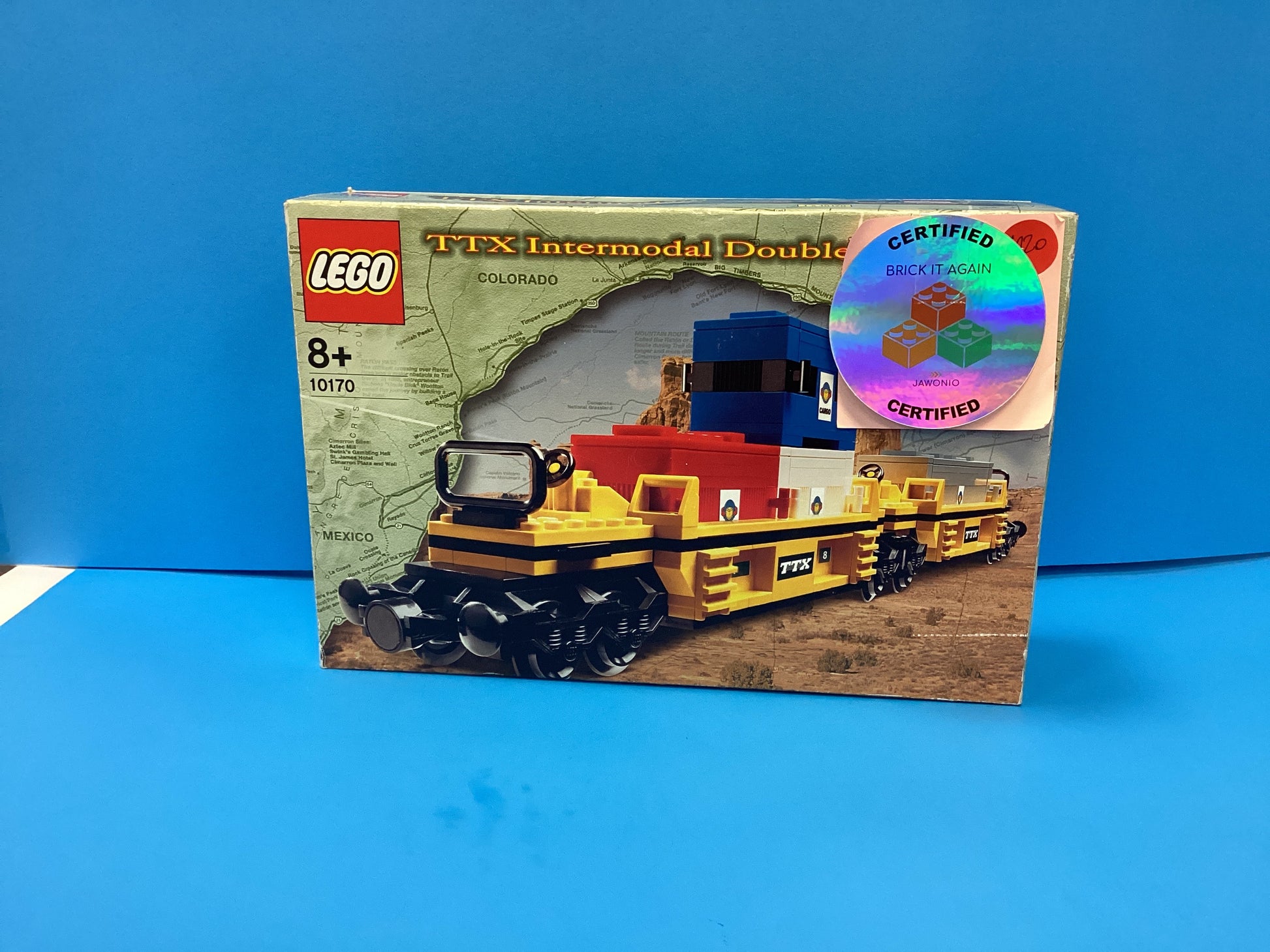 10170  Trains TTX Intermodal Double-Stack Car