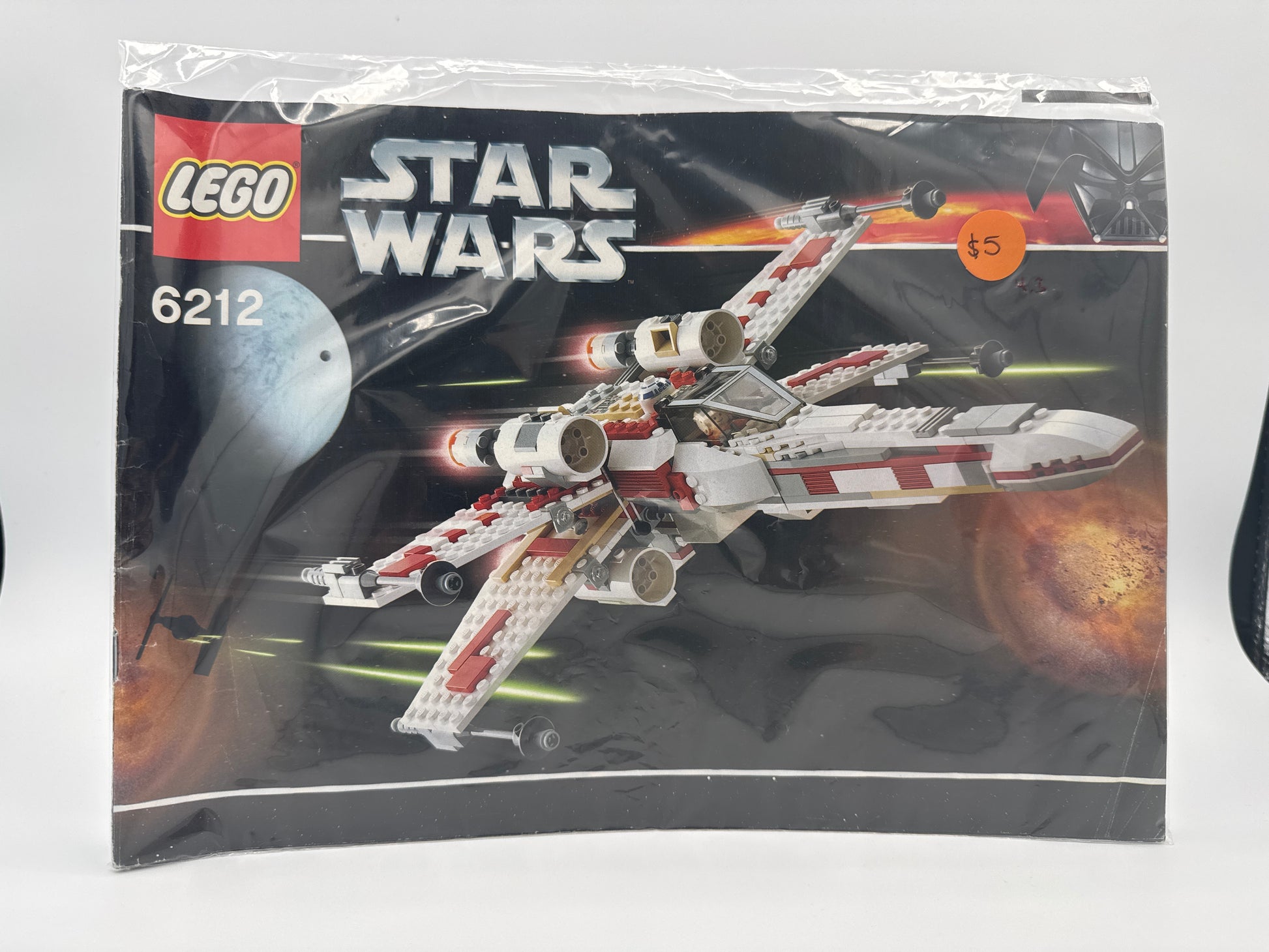6212 X-wing Fighter Instructions