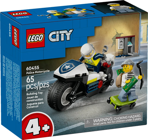 60455 Police Motorcycle Chase – Brick It Again