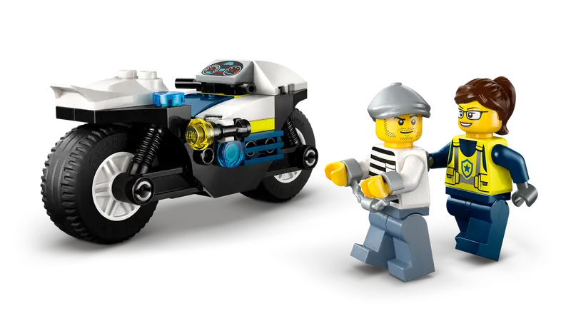 60455 Police Motorcycle Chase