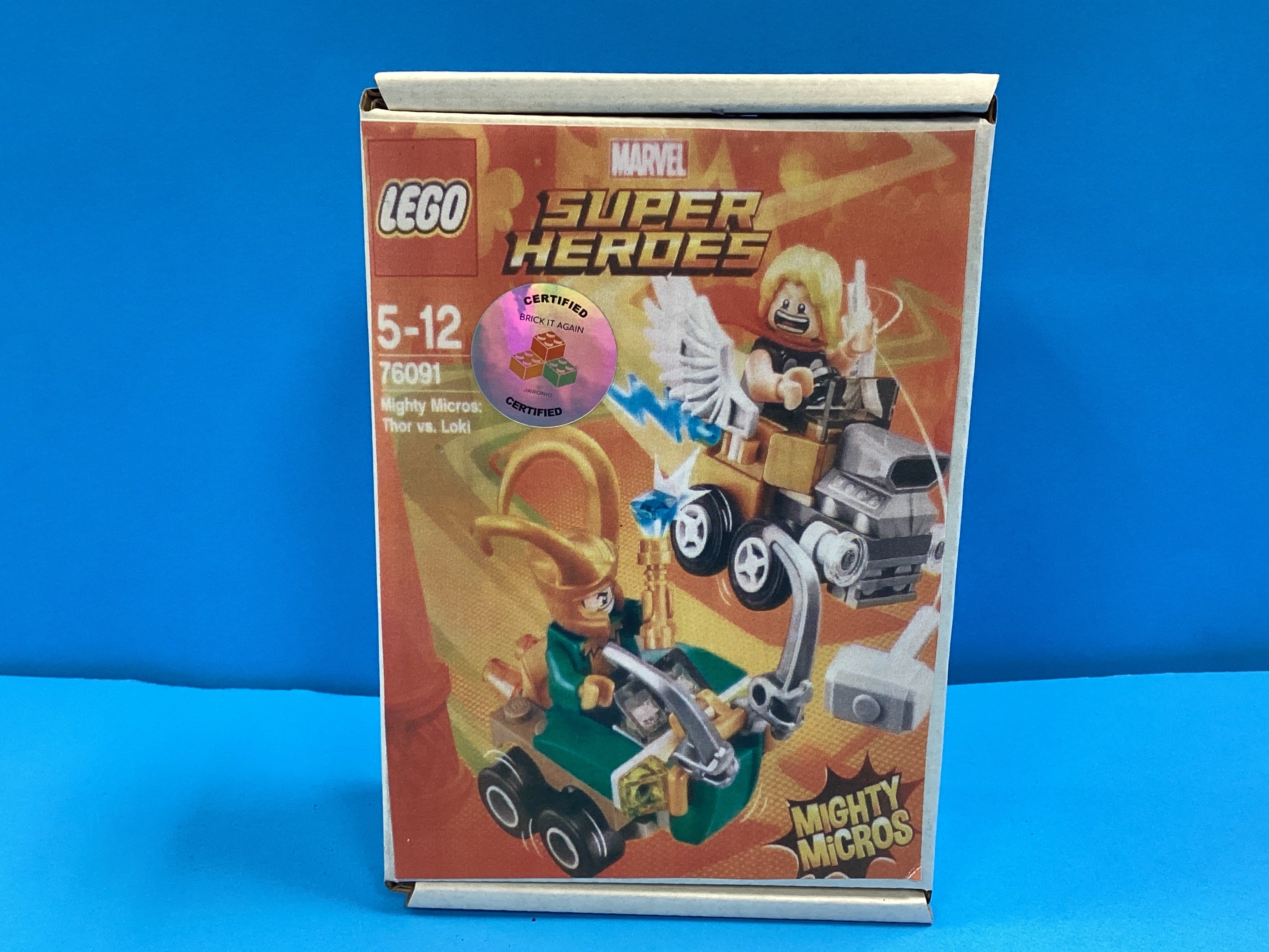 76091 LEGO® Mighty Micros: Thor vs. Loki – Brick It Again