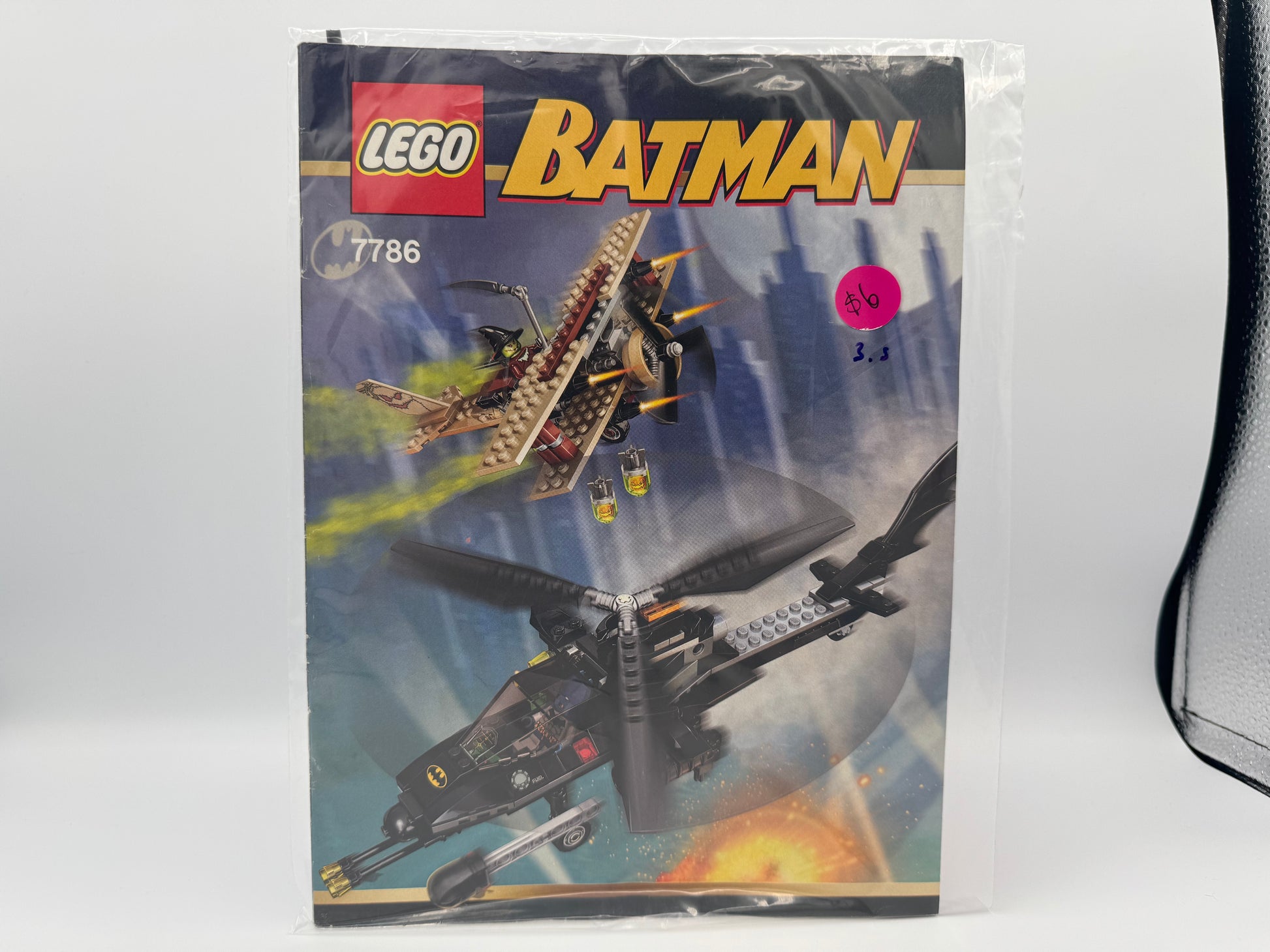 7786 The Batcopter: The Chase for the Scarecrow Instructions