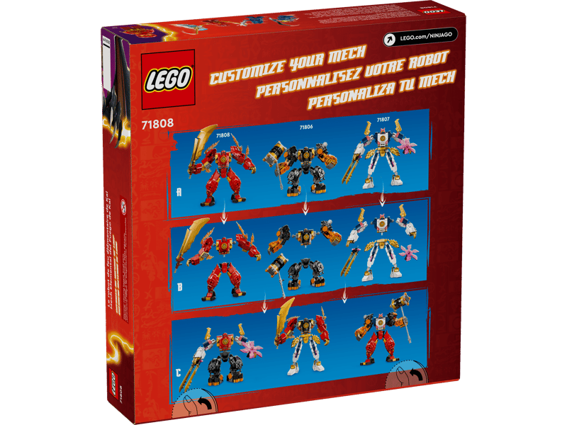 71808 LEGO® Kai's Elemental Fire Mech
