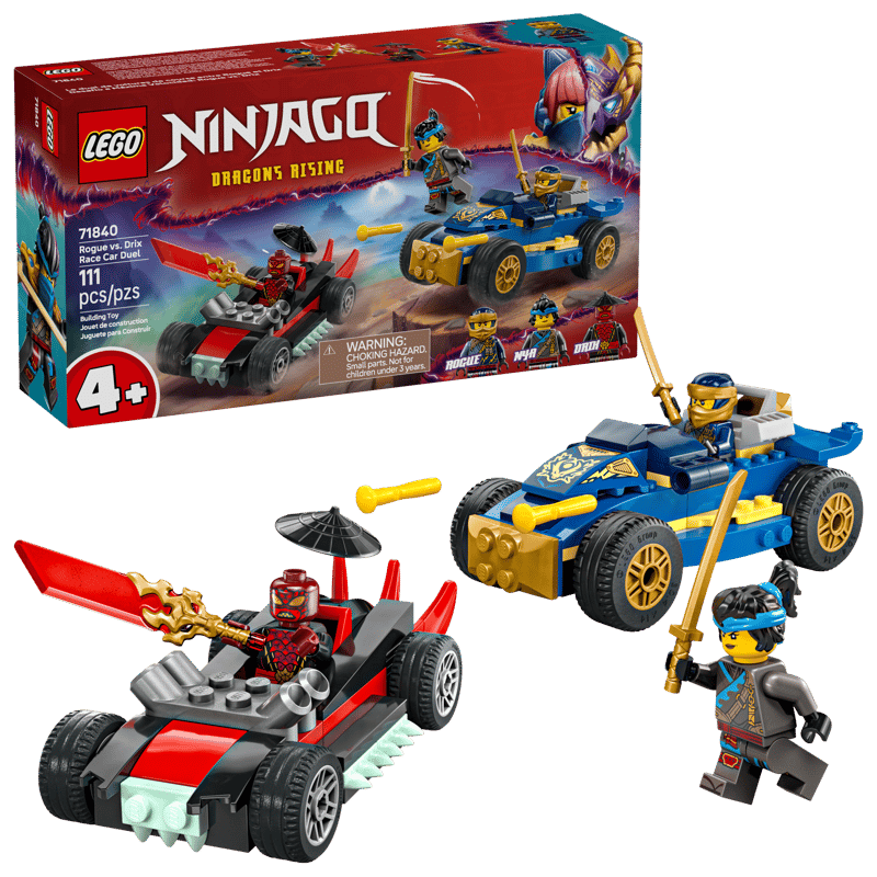 71840 LEGO® Rogue vs. Drix Race Car Duel – Brick It Again