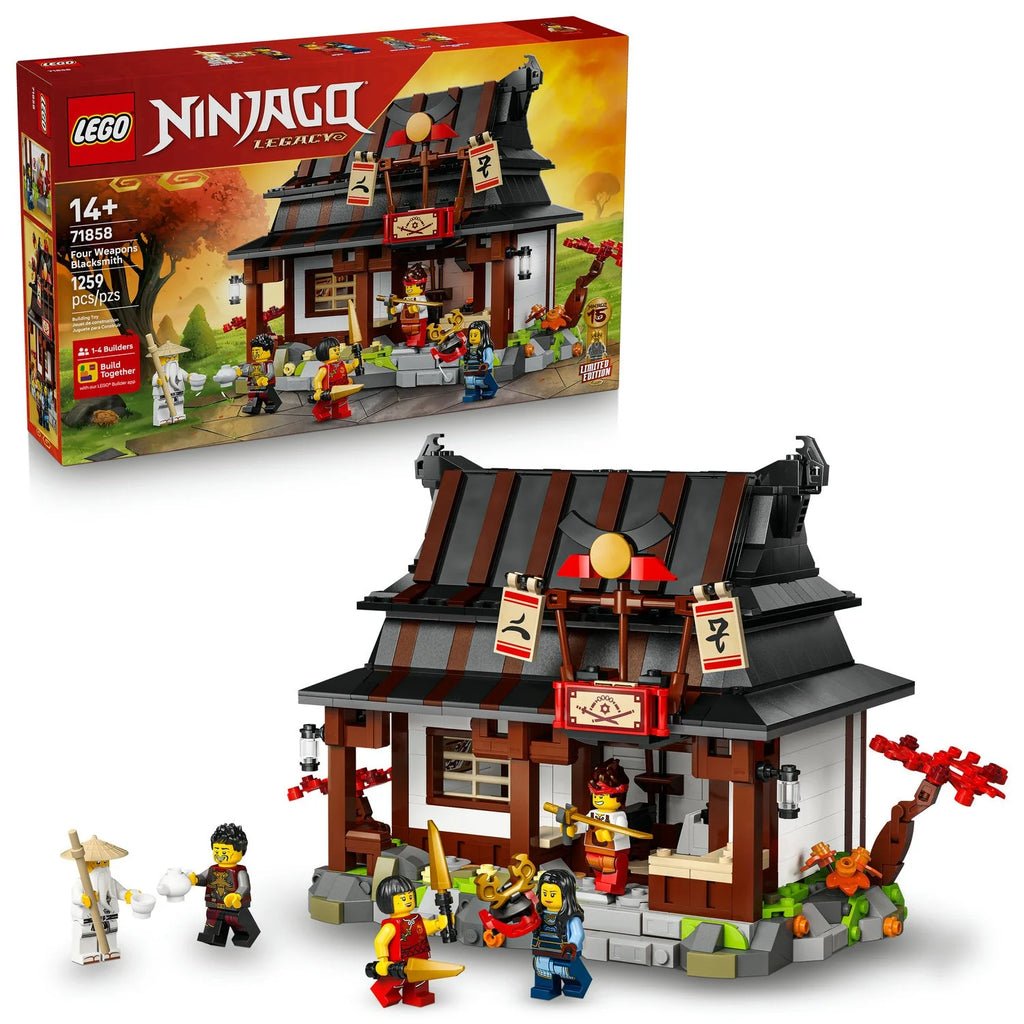 71858 NINJAGO® Four Weapons Blacksmith 15th Anniversary