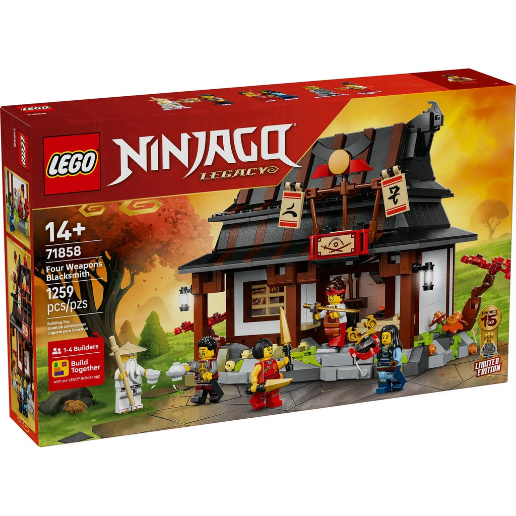 71858 NINJAGO® Four Weapons Blacksmith 15th Anniversary