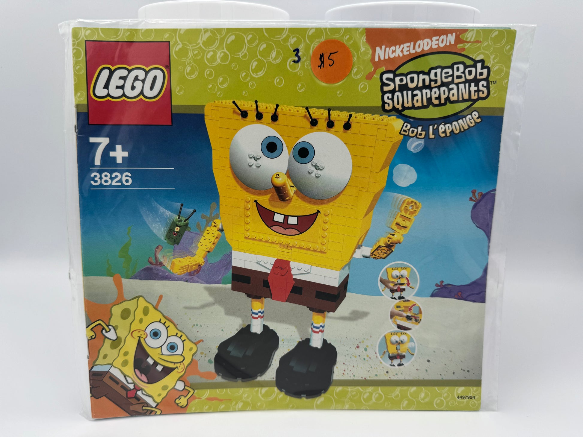 3826 Build-A-Bob Instructions