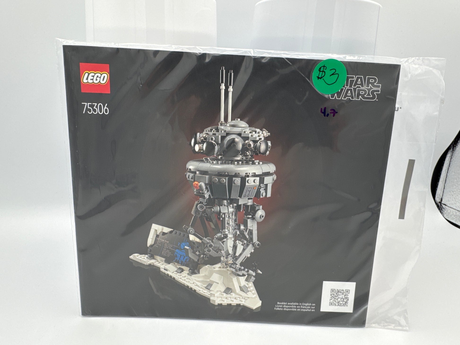 75306 Imperial Probe Droid Instructions
