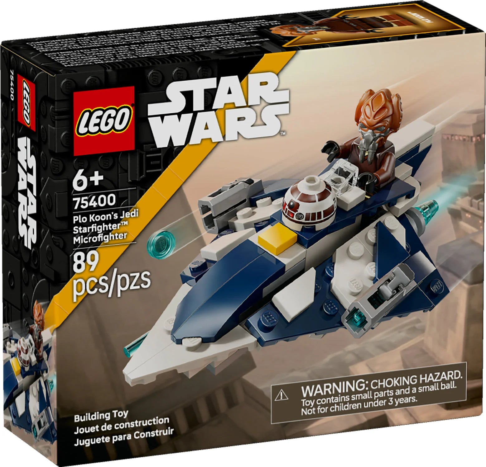 75400 Plo Koon's Jedi Starfighter™ Microfighter