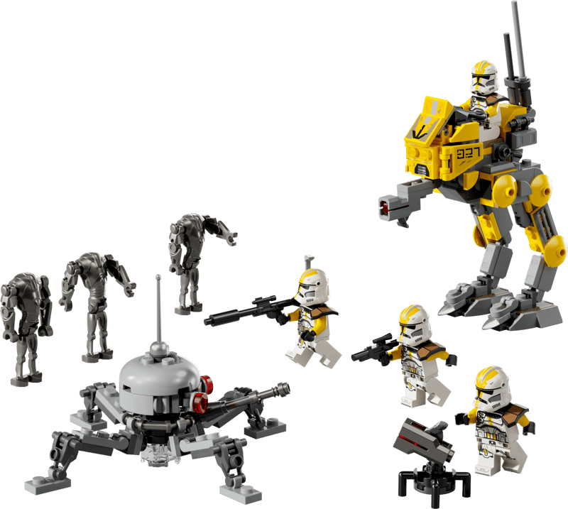 75431 327th Star Corps Clone Troopers™ Battle Pack