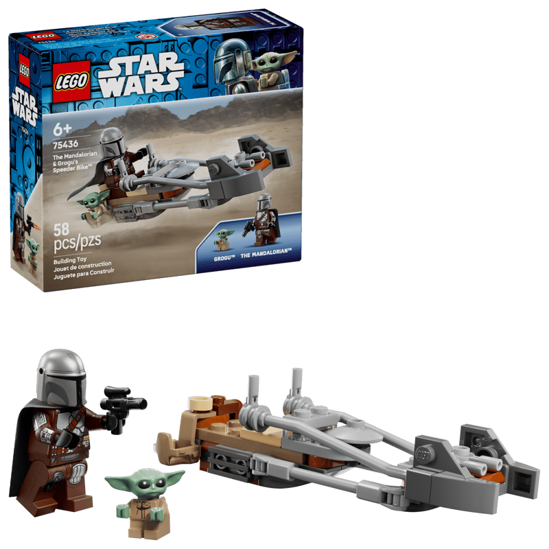 75436 The Mandalorian & Grogu's Speeder Bike™