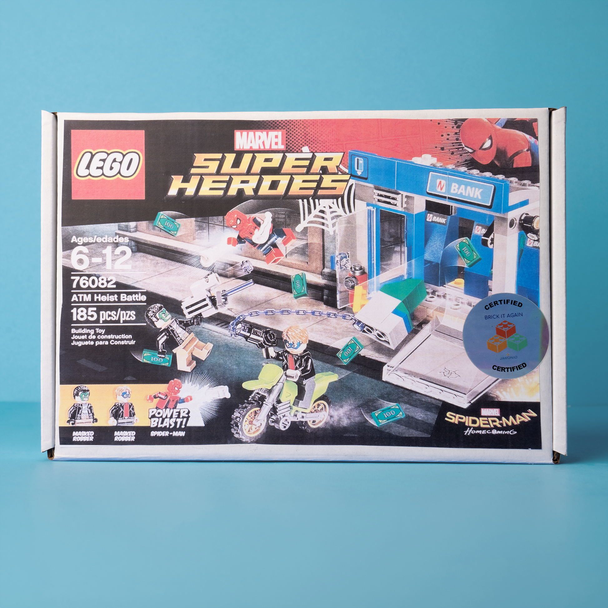 76082 LEGO Marvel Super Heroes ATM Heist Battle