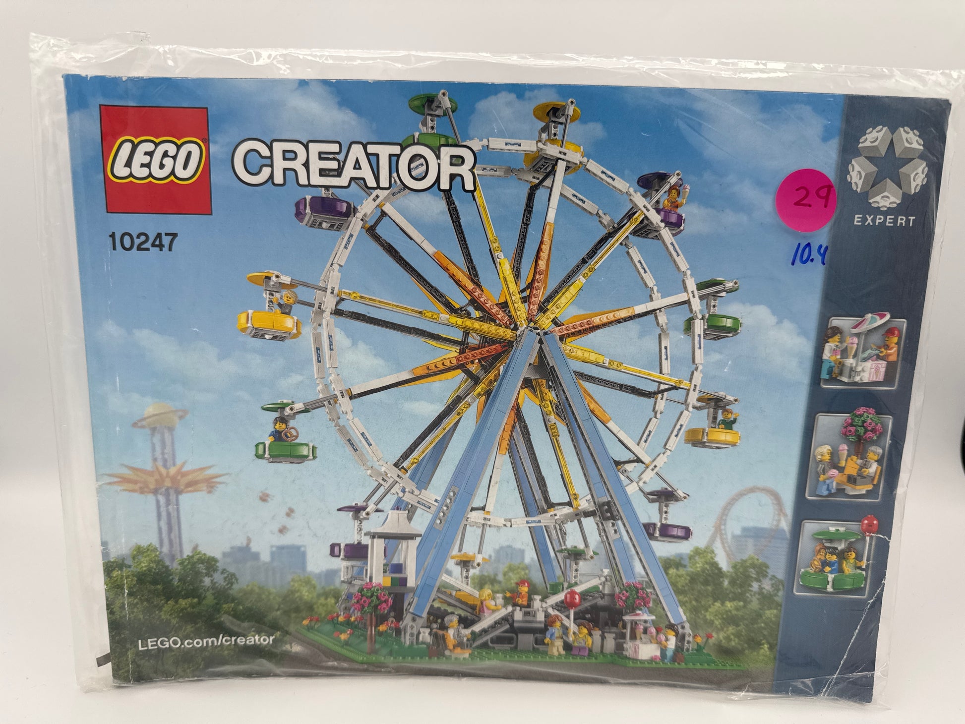 10247 Ferris Wheel Instructions
